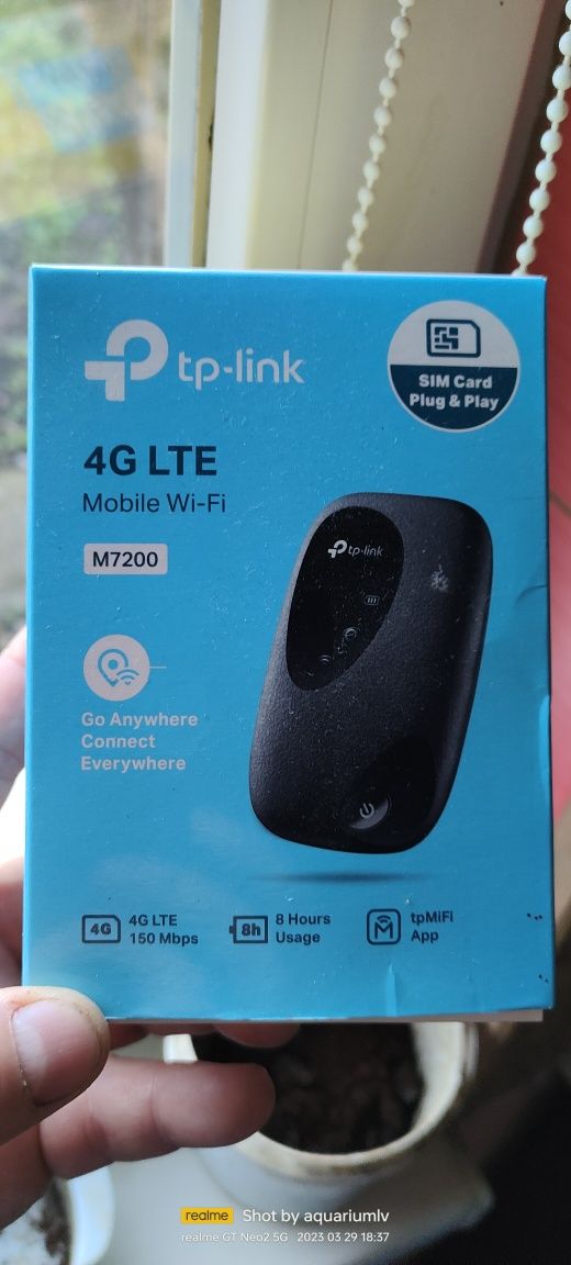 Модем 4G Wifi Tp-Link M7200