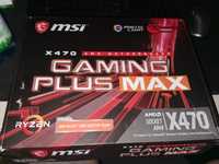 материнка x470 msi gaming plus motherboard  am4  mb