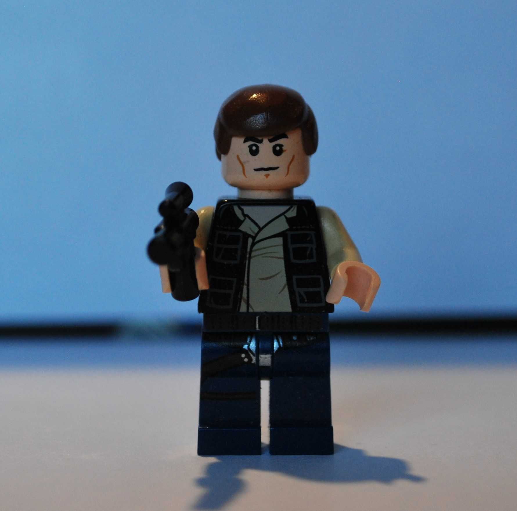 Lego minifigurki, ludziki, Star Wars, Han Solo.