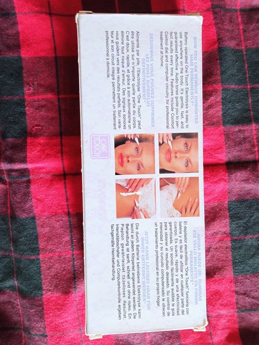 Depilador Electrolitíco portátil