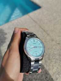 Relógio Casio Tiffany Blue MTP-1302PD