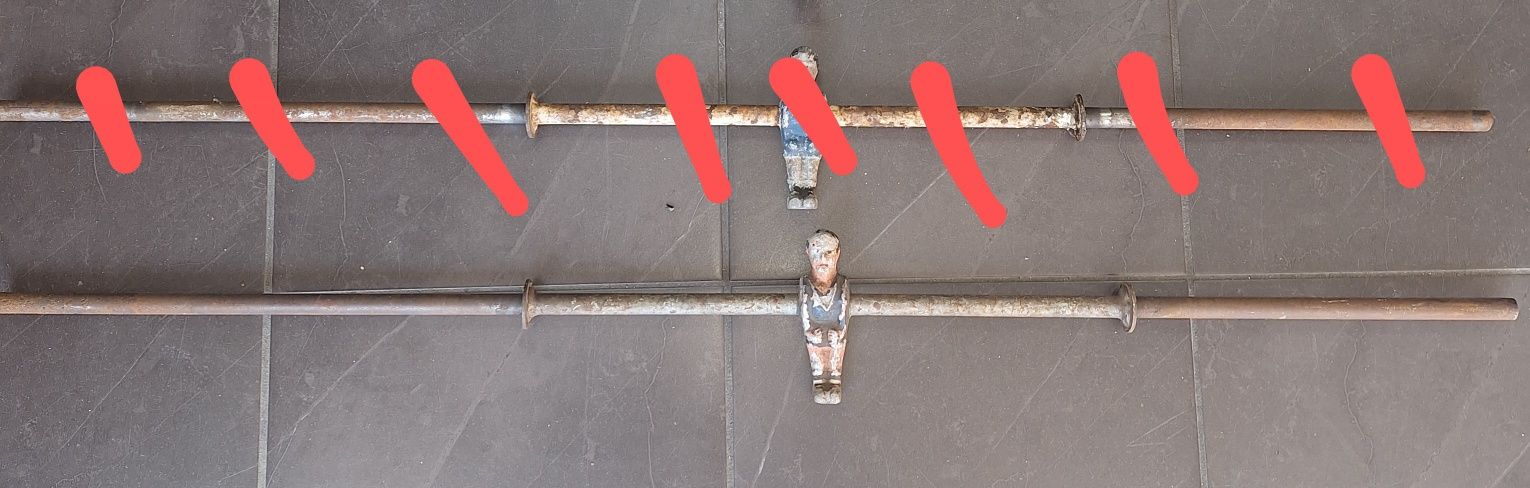 Vendo varões Matrecos/ Matraquilhos: Novos, usados ou restaurados