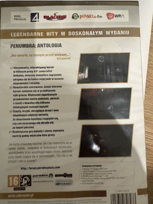 Penumbra Antologia - gra
