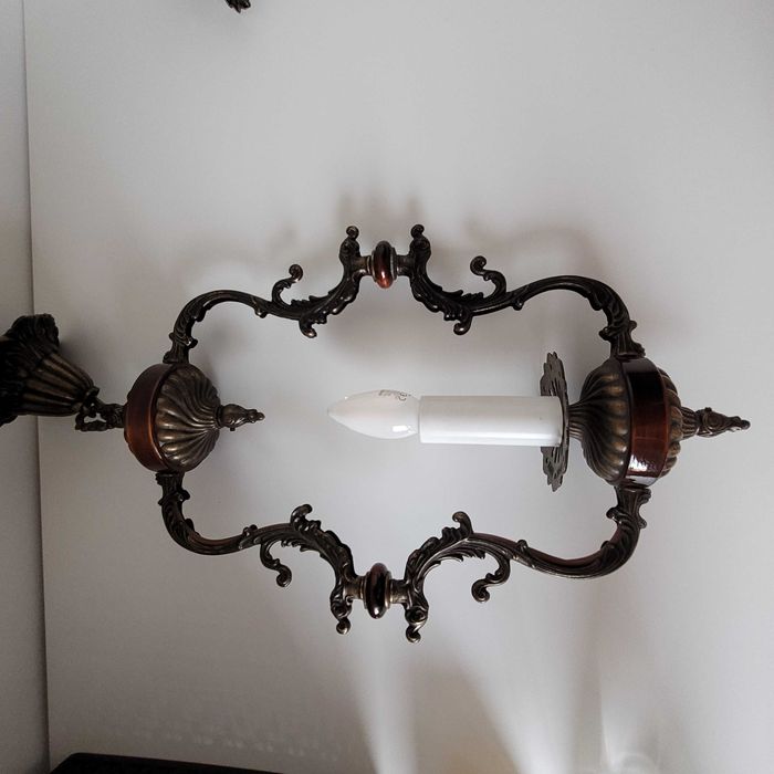 stylowa mala lampa i 2 kinkiety