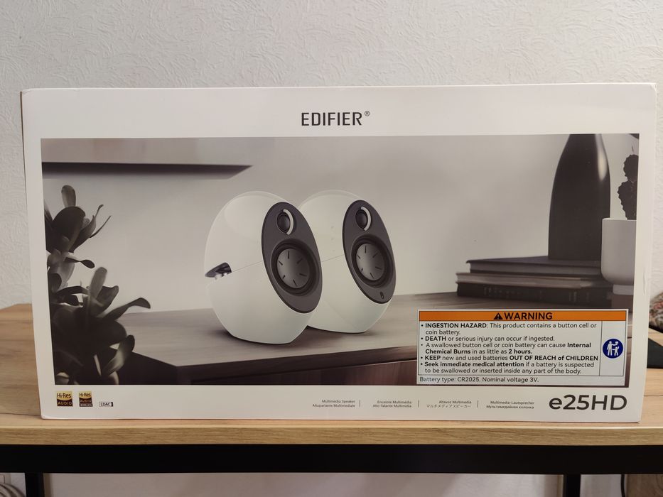 Колонки Hi-Fi Edifier e25hd black