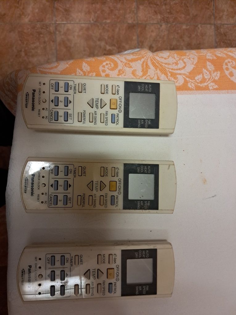 Panasonic Comandos AR condicionado