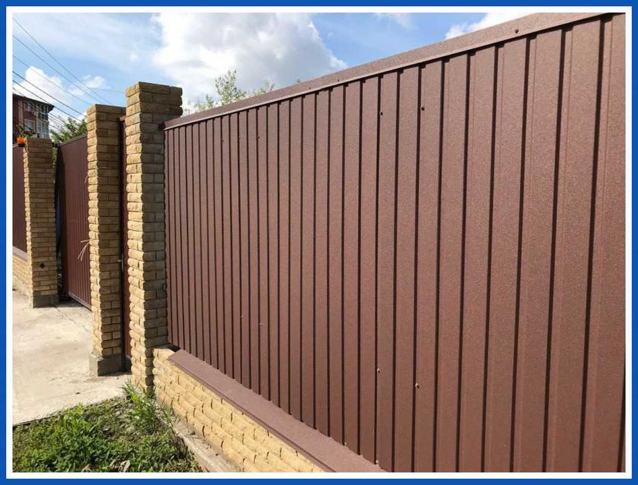 Профнастил ~ паркан ~профлист ~ металопрофіль ~ профнастил Турка