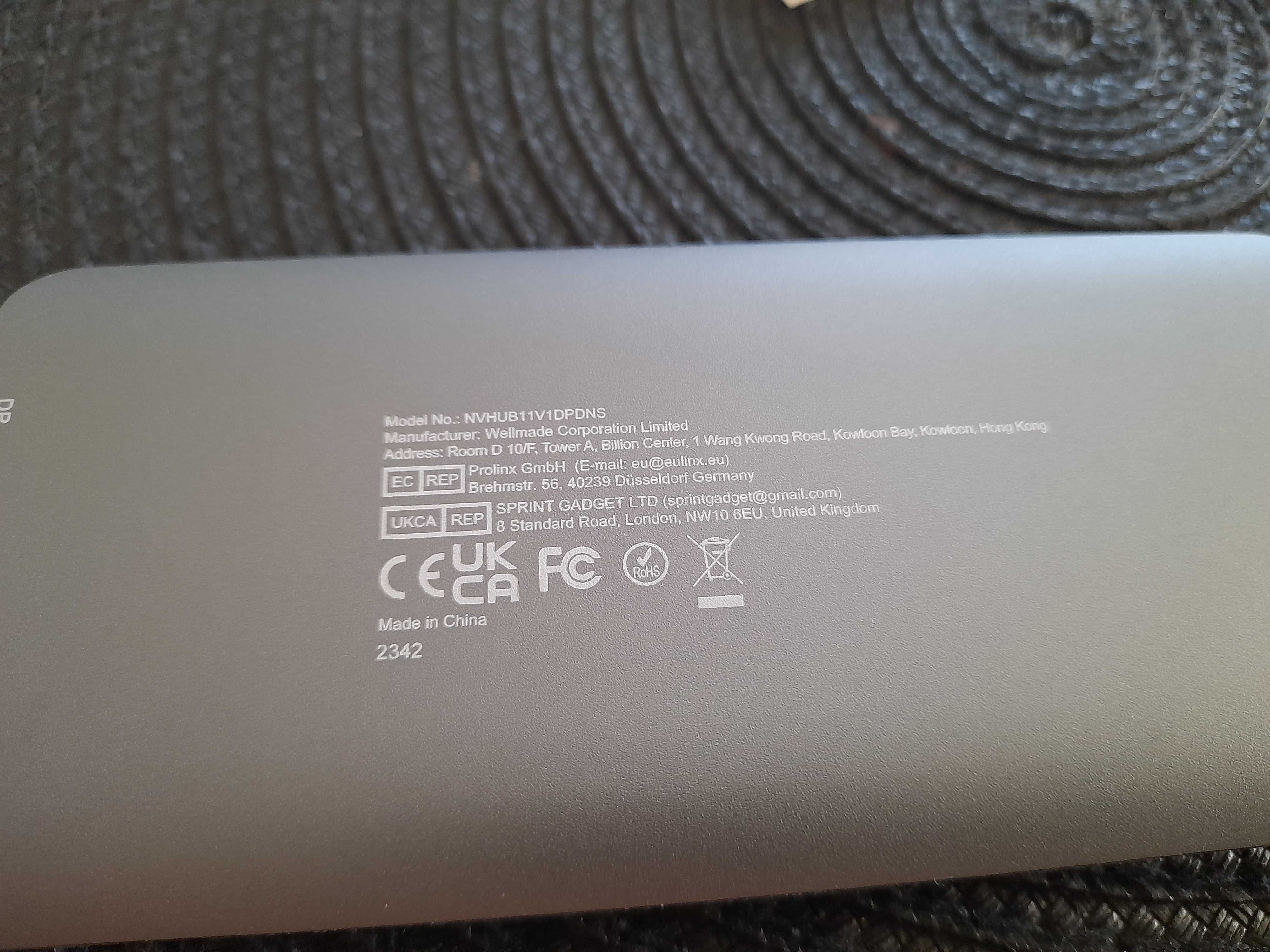 Hub USB NOVOO RM11 Pro 11 w 1 USB-C