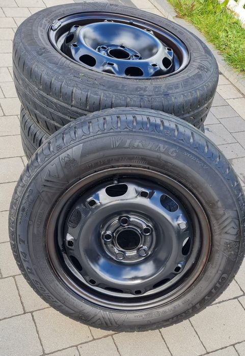 4 koła 175/65R14 polo ibiza skoda vw 5x100