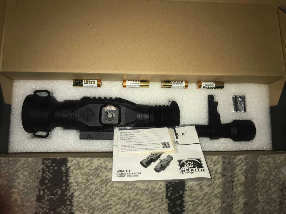 Продам приціл нічного бачення (ПНБ) Sightmark Wraith HD 4-32х50