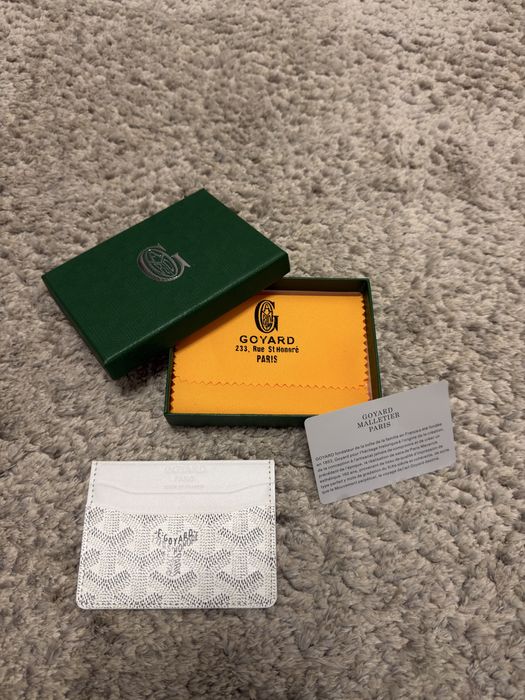 Cardholder Goyard Branca