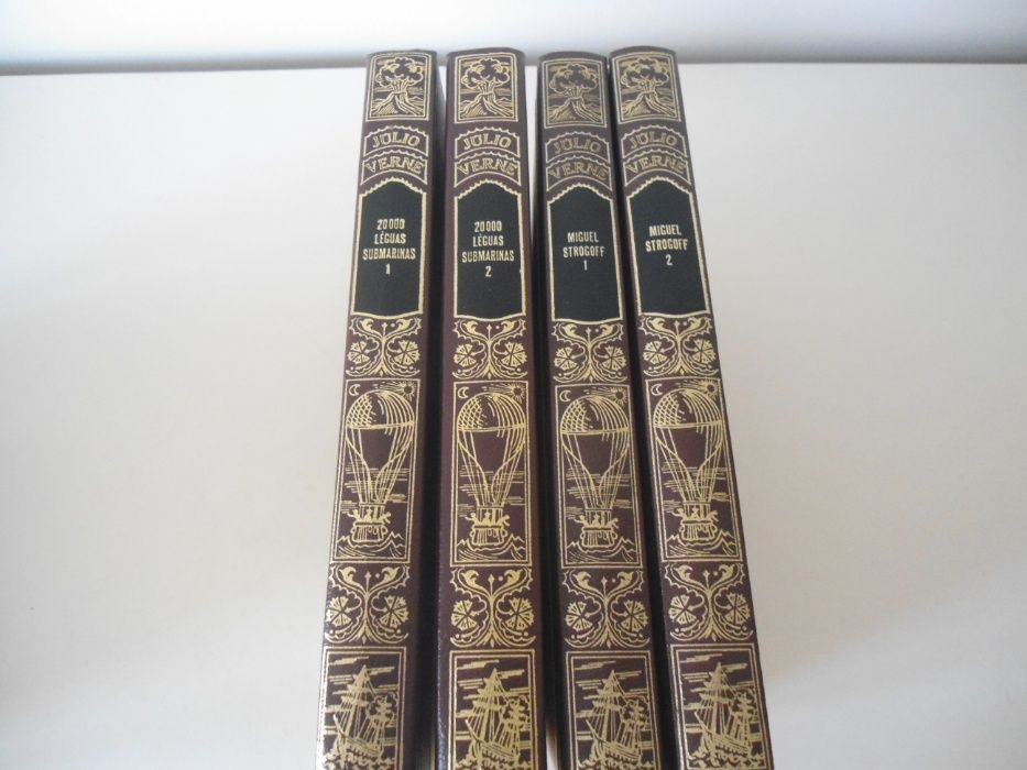 Colecção de Obras de Júlio Verne (6 unidades)