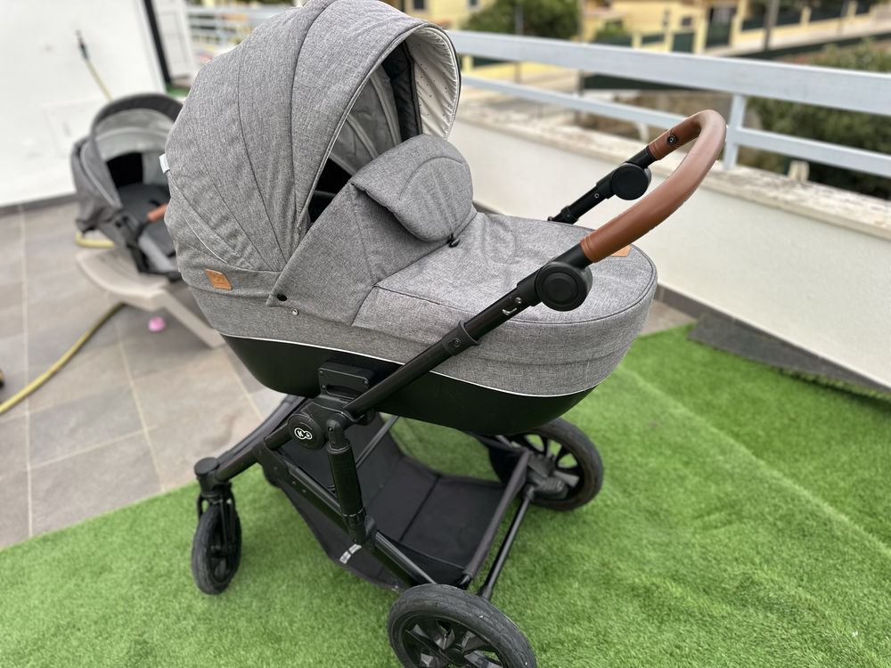 Carrinho de Bebe 3 em 1 Kinderkraft