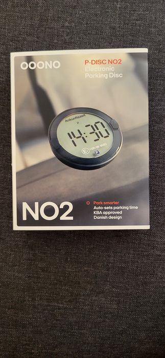 OOONO P-DISC NO2 - elektroniczny dysk parkingowy