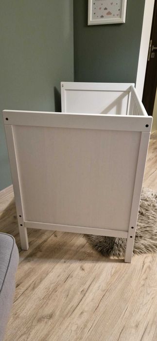 Łóżeczko IKEA SUNDVIK 60x120 + materac / stan idealny