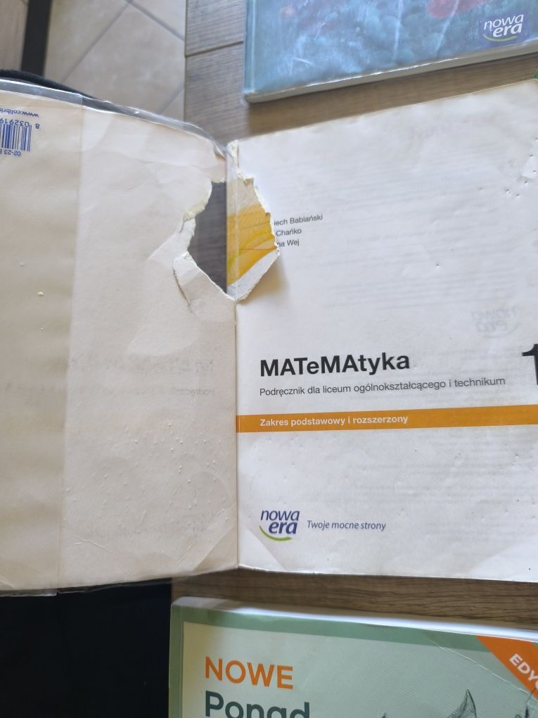 Podreczniki do 1 klasy liceum