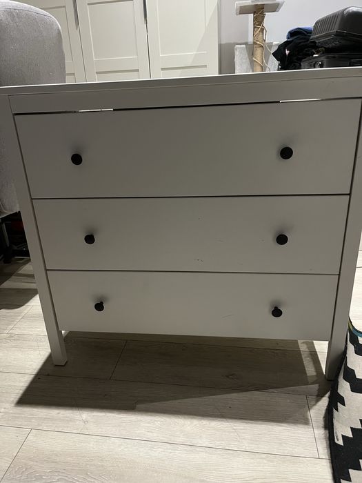 Komoda z szufladami Ikea biała