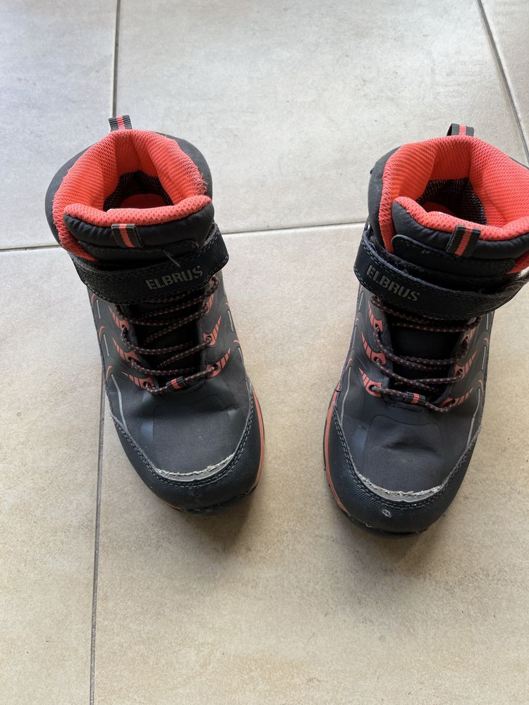 Buty trekkingowe dziecięce rozmiar 32, elbrus softshell