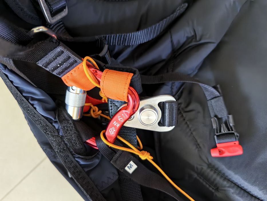 Paragliding seat Funky Dudek new with reserve