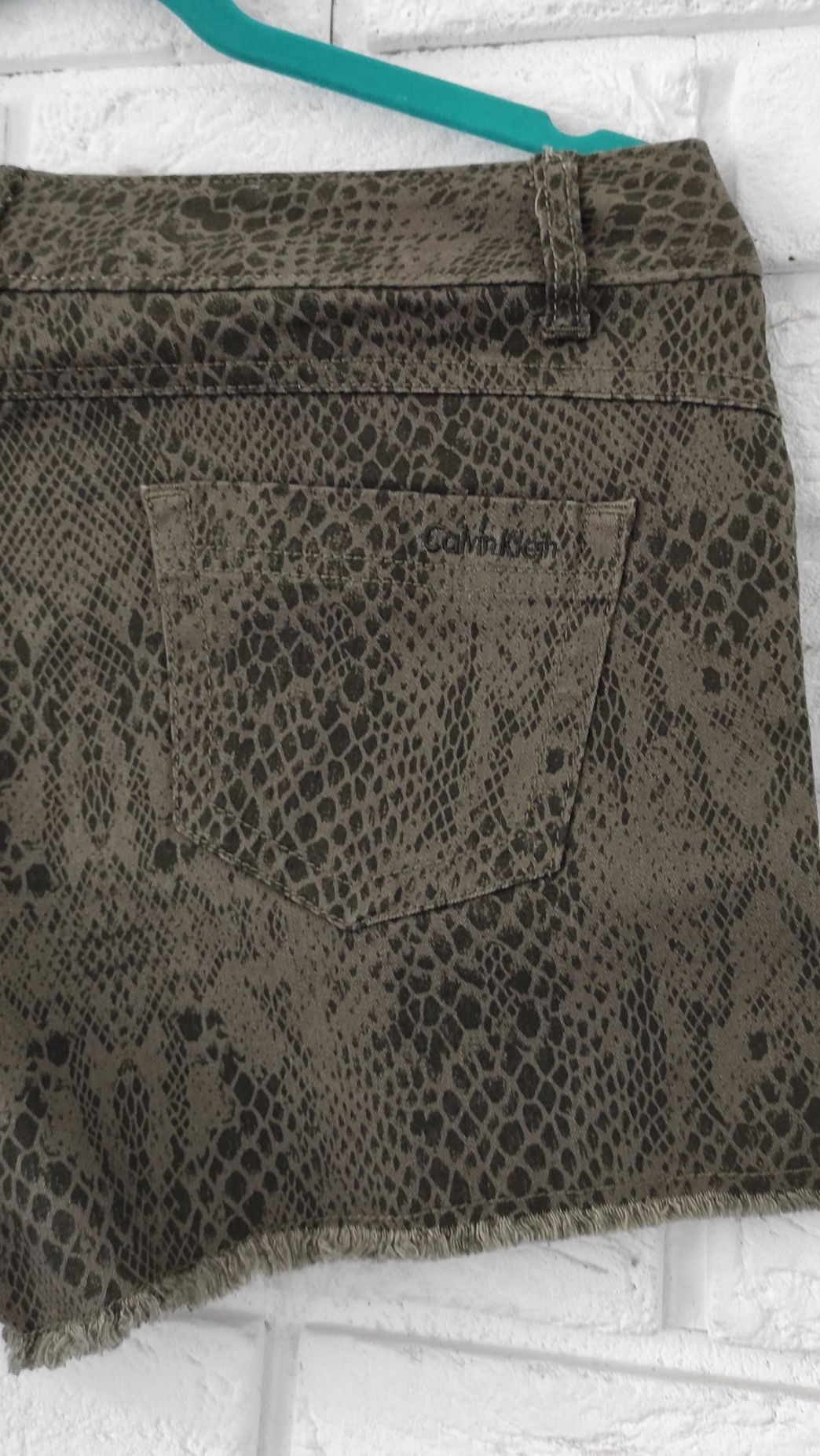 Calvin Klein jeansowe szorty khaki M/L