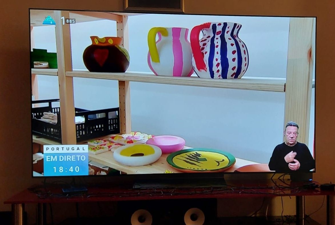 TV IG 55 4K com pouco uso