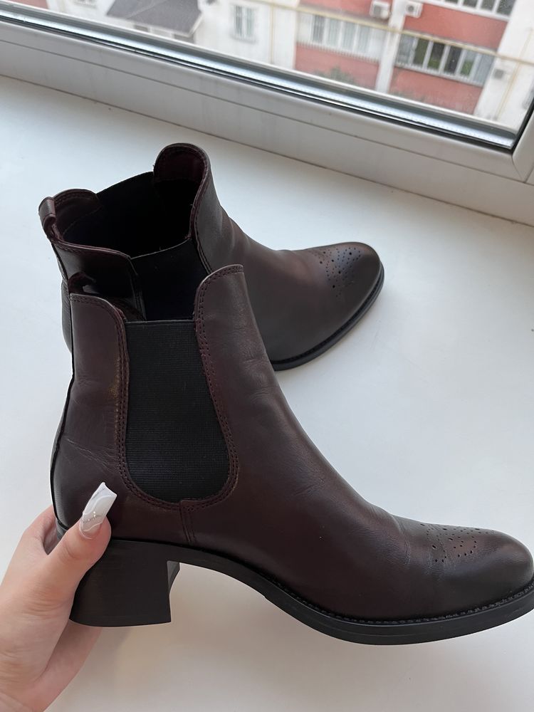 Шкіряні черевики TJ Collection