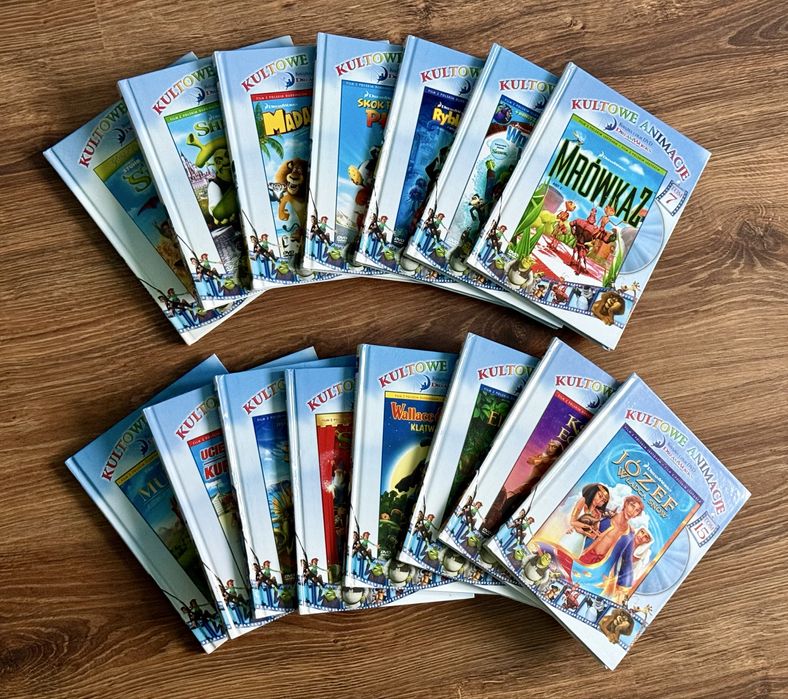 Kolekcja DreamWorks - Kultowe Animacje 15 DVD