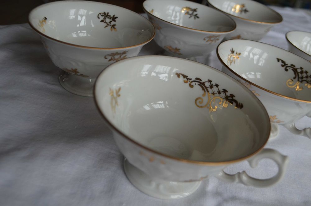 zestaw filiżanka do kawy Wawel 6 sztuk porcelana