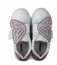 Білі рожеві кеди кросівки туфлі на осінь-весну 32 розмір Erra