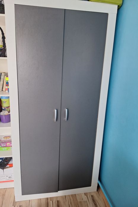 Szafa bialo szara 90 + trofast ikea