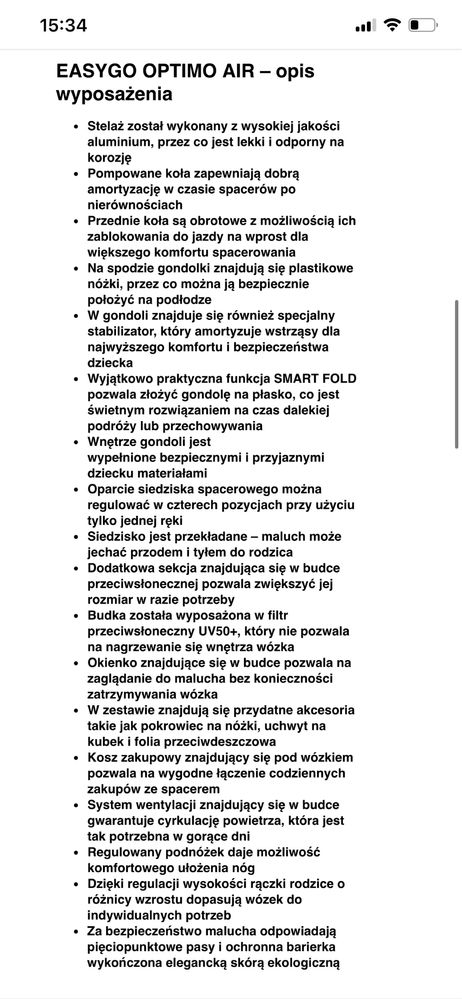 Wózek dziecięcy 2v1 Optimo