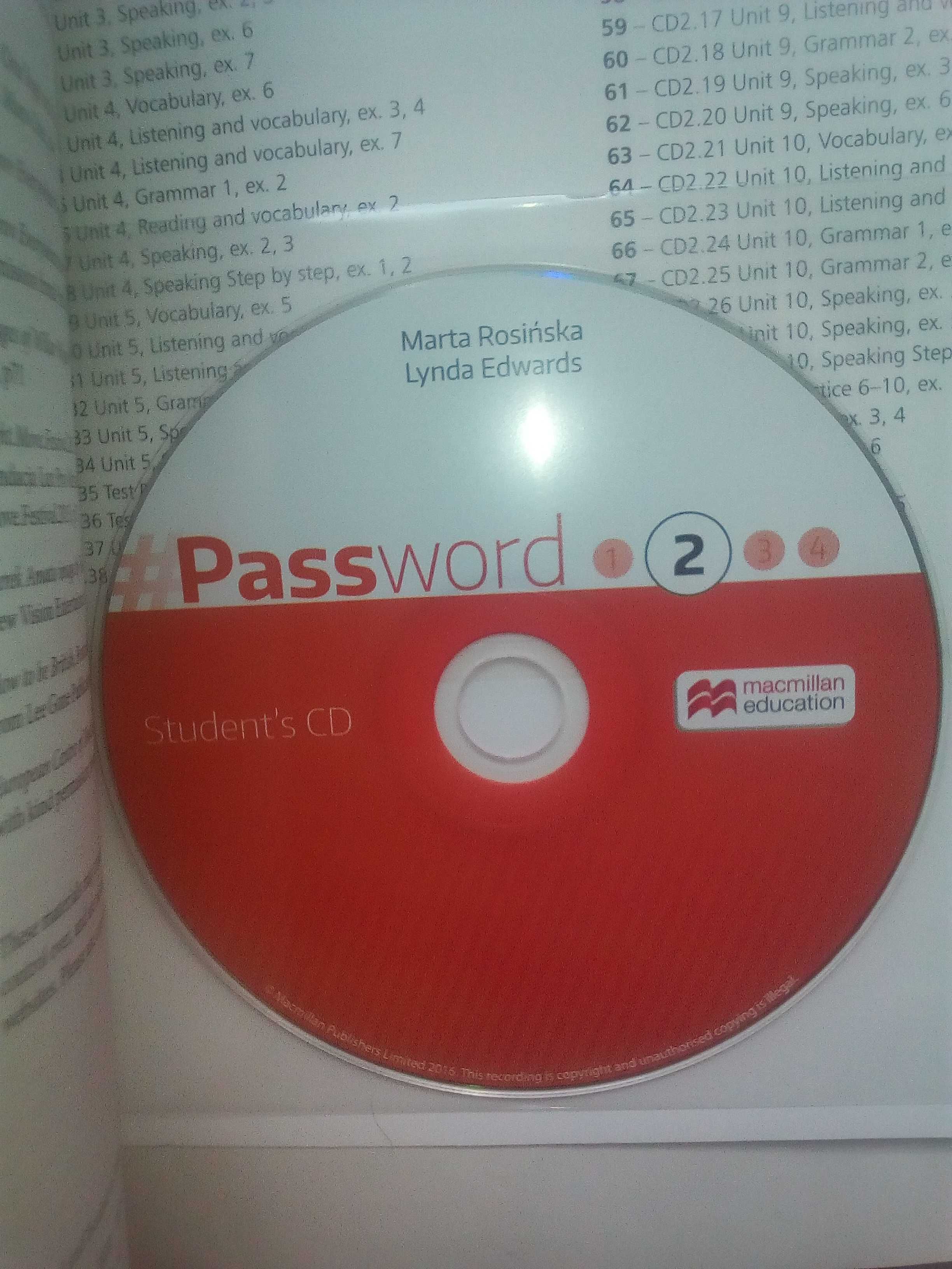 Password 2 (język angielski). Podręcznik dla liceum i technikum + CD