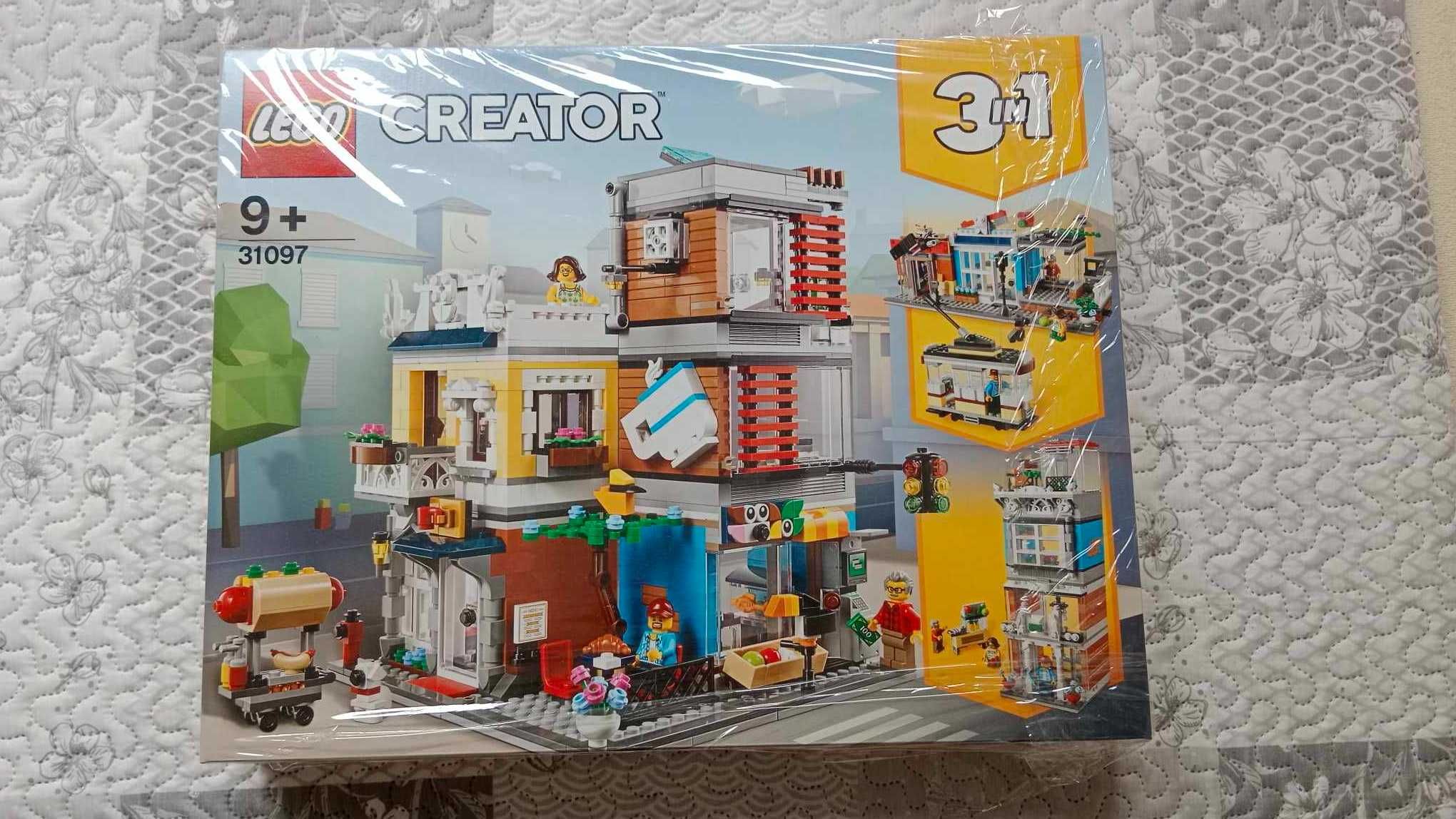 LEGO® 31097 Creator 3w1 - Sklep zoologiczny i kawiarenka
