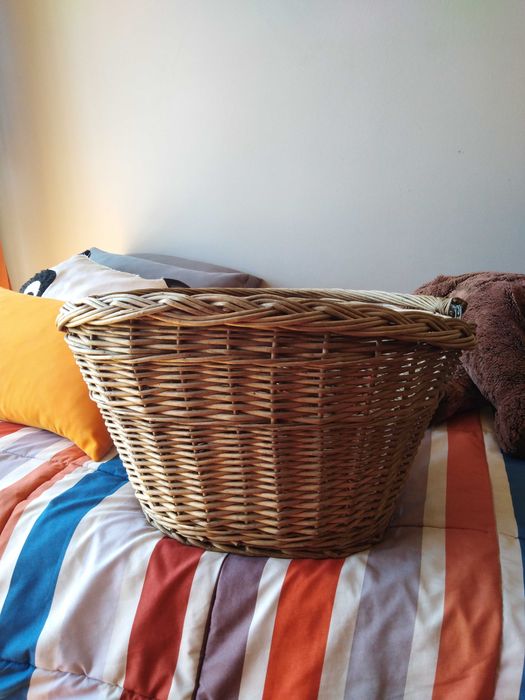 Cesta em verga para venda