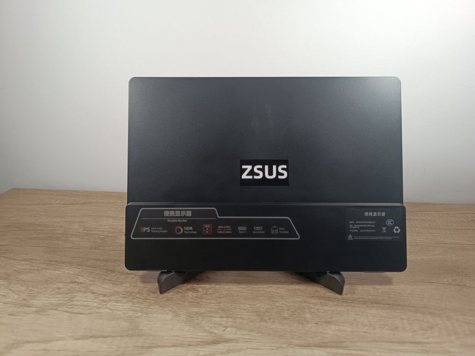 ZSUS 2160 x 1440 14-calowy przenośny monitor 2K 60 Hz