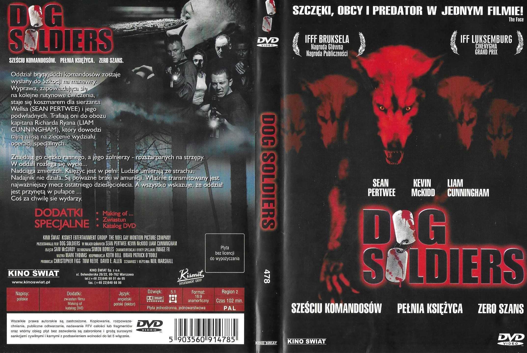 Dog Soldiers DVD