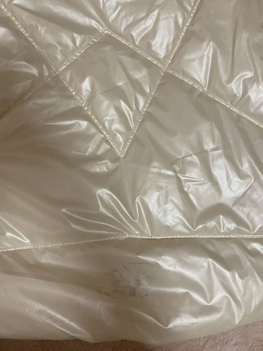 зимова молочна куртка аляска