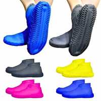 Силиконовые водонепроницаемые чехлы бахилы для обуви 34-45 S M L