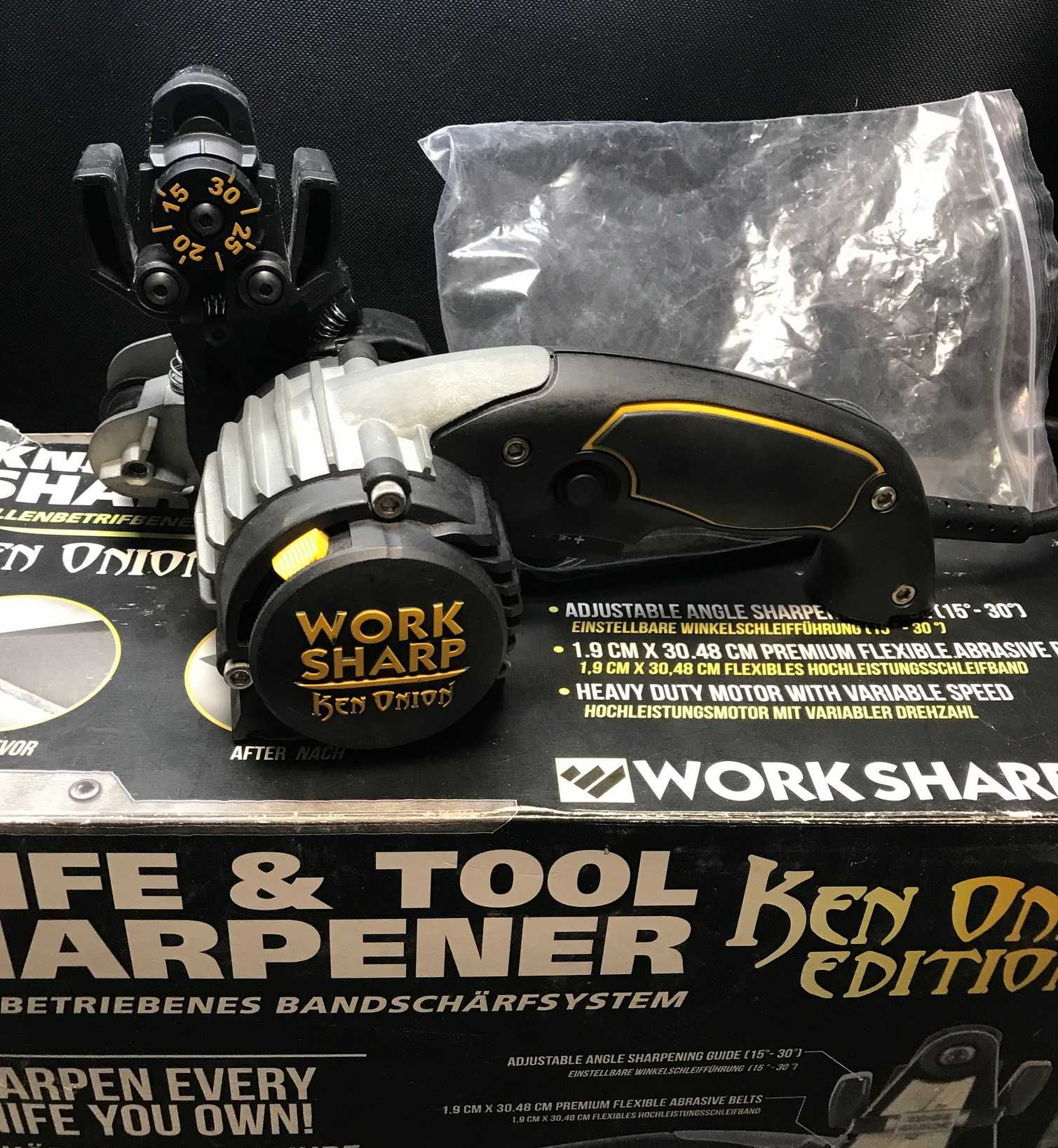 Продам эл.точилка Work Sharp Ken Onion Edition WSKTS-KO-I - (б/у)