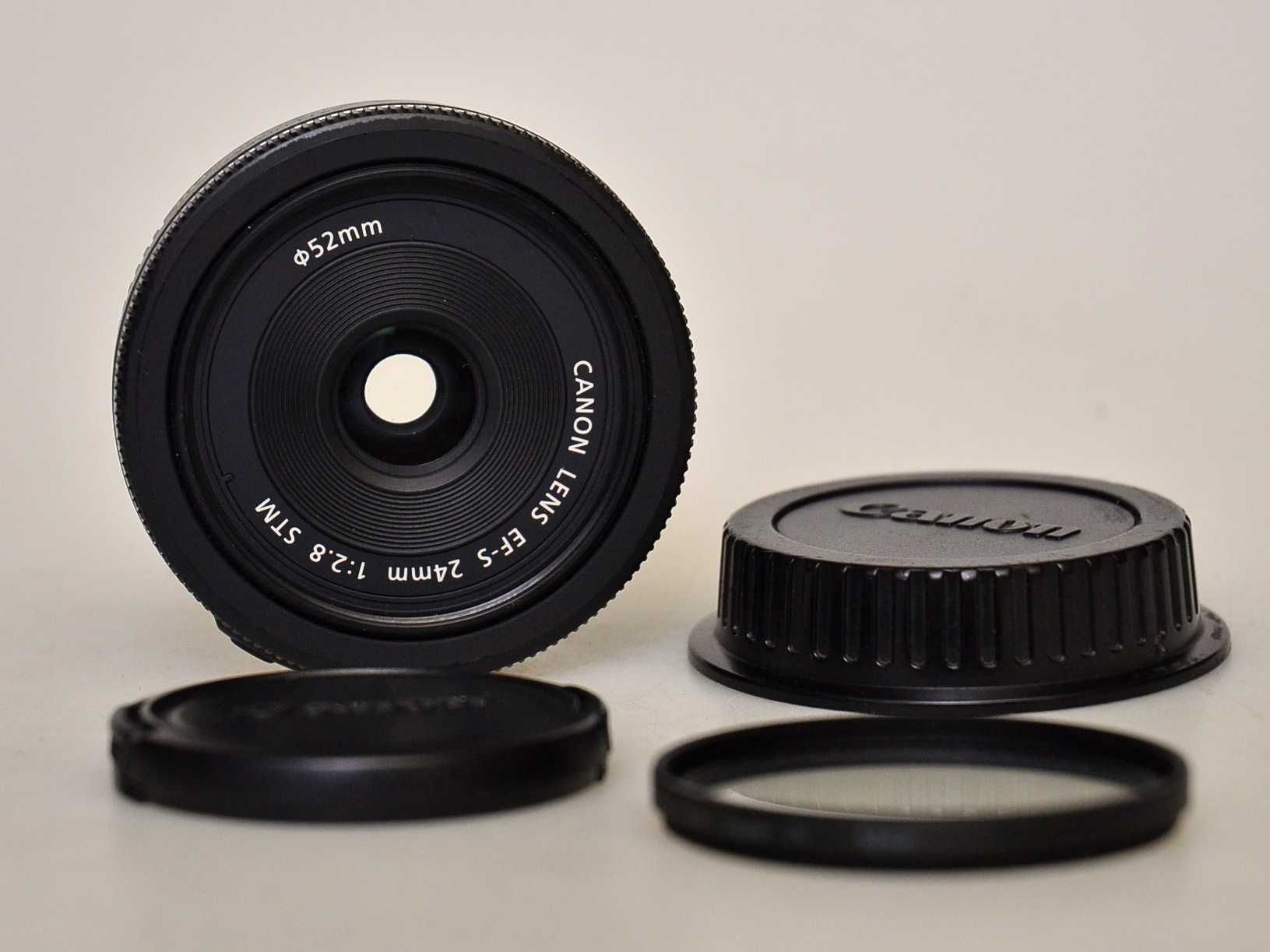 Obiektyw Canon EF-S 24 mm f/2.8 STM + filtr UV Marumi Gwarancja!
