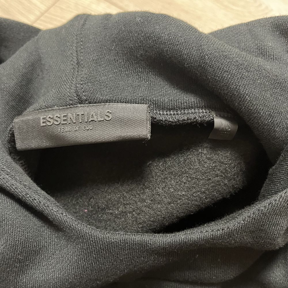 Худи essentials ss23 Black Core Collection fear of god