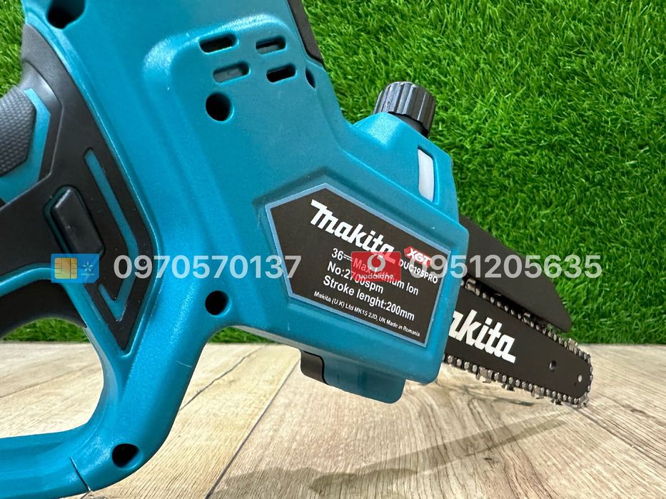 Акумуляторна Міні пилка Makita DUC195Pro 36V 6Ah ланцюгова 2700 об/хв