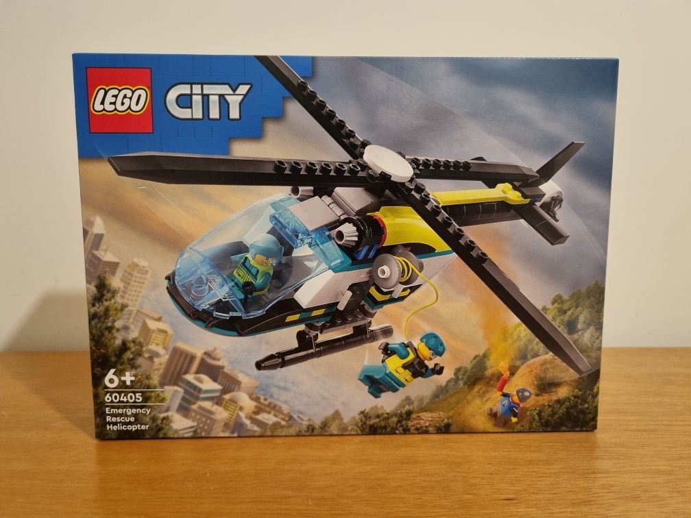 Lego City 60405 - Helicóptero de salvamento de emergência