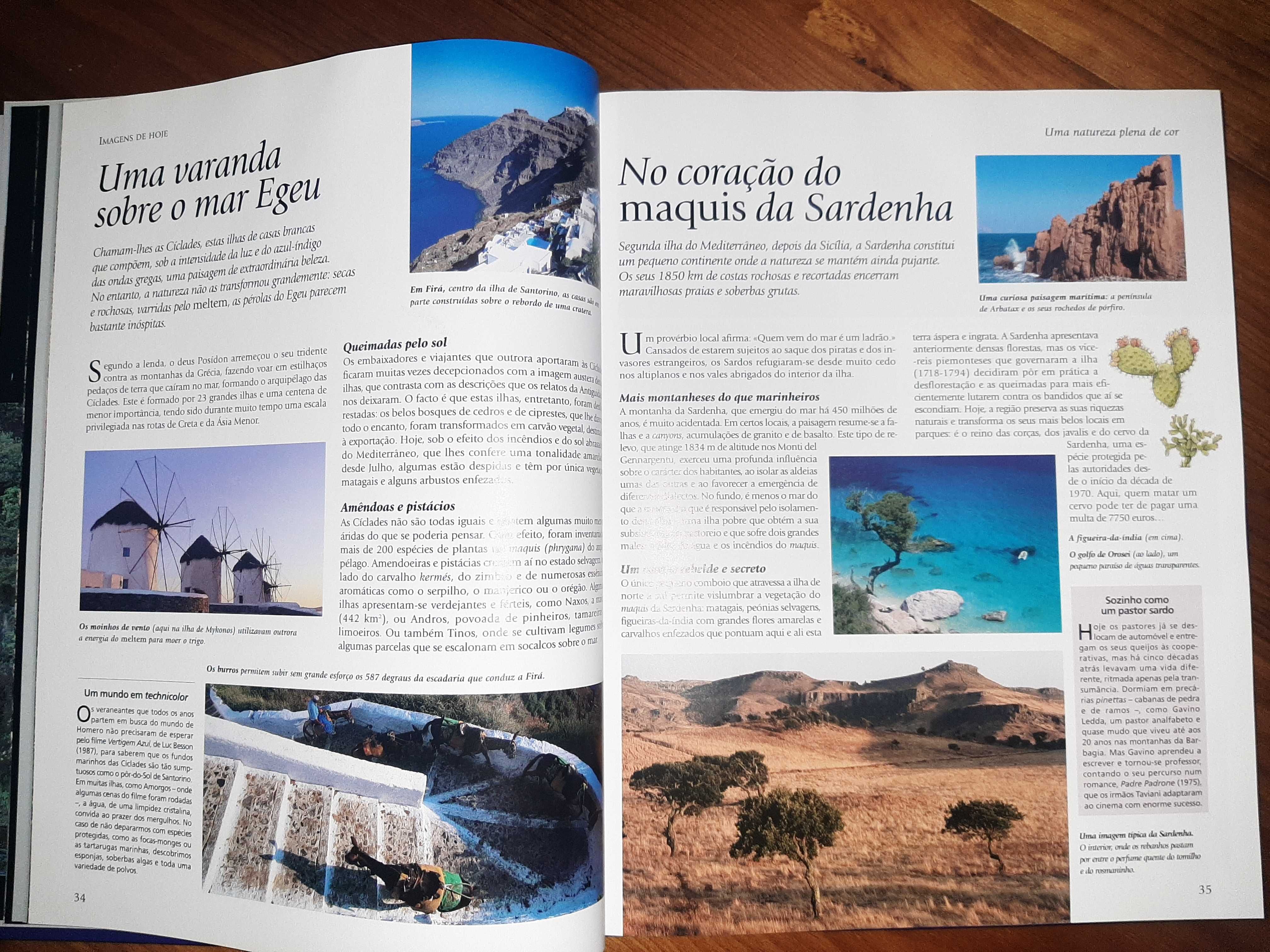 Livros "Grande Enciclopédia do Mundo"