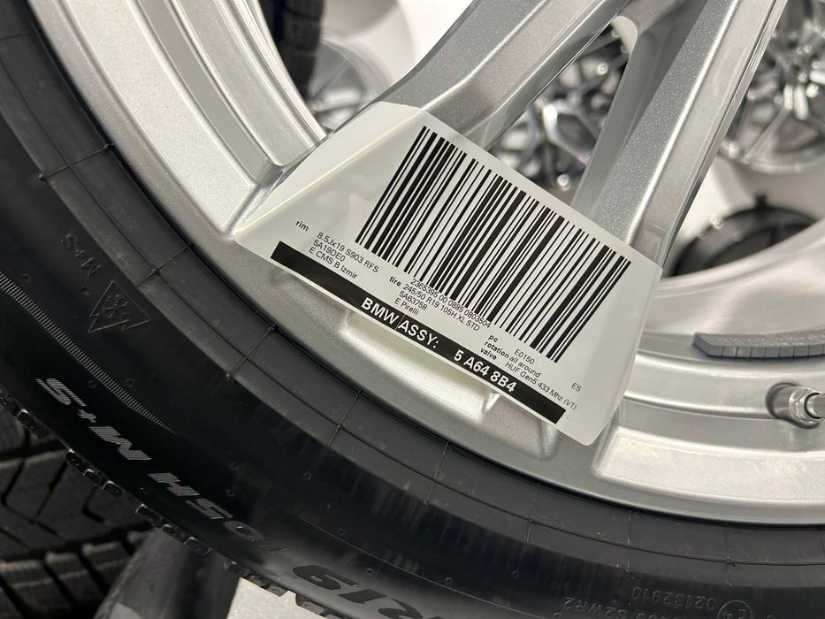 Oryginalne koła zimowe BMW 19 5x112 G01 G45 X3 G02 X4 Pirelli 245/50