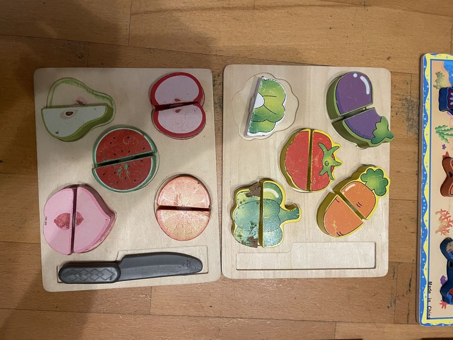 Zestaw puzzle gry zabawki dla dziecka