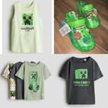 Футболка майка minecraft від h&m на хлопчика 4-6-8-10 років майнкрафт