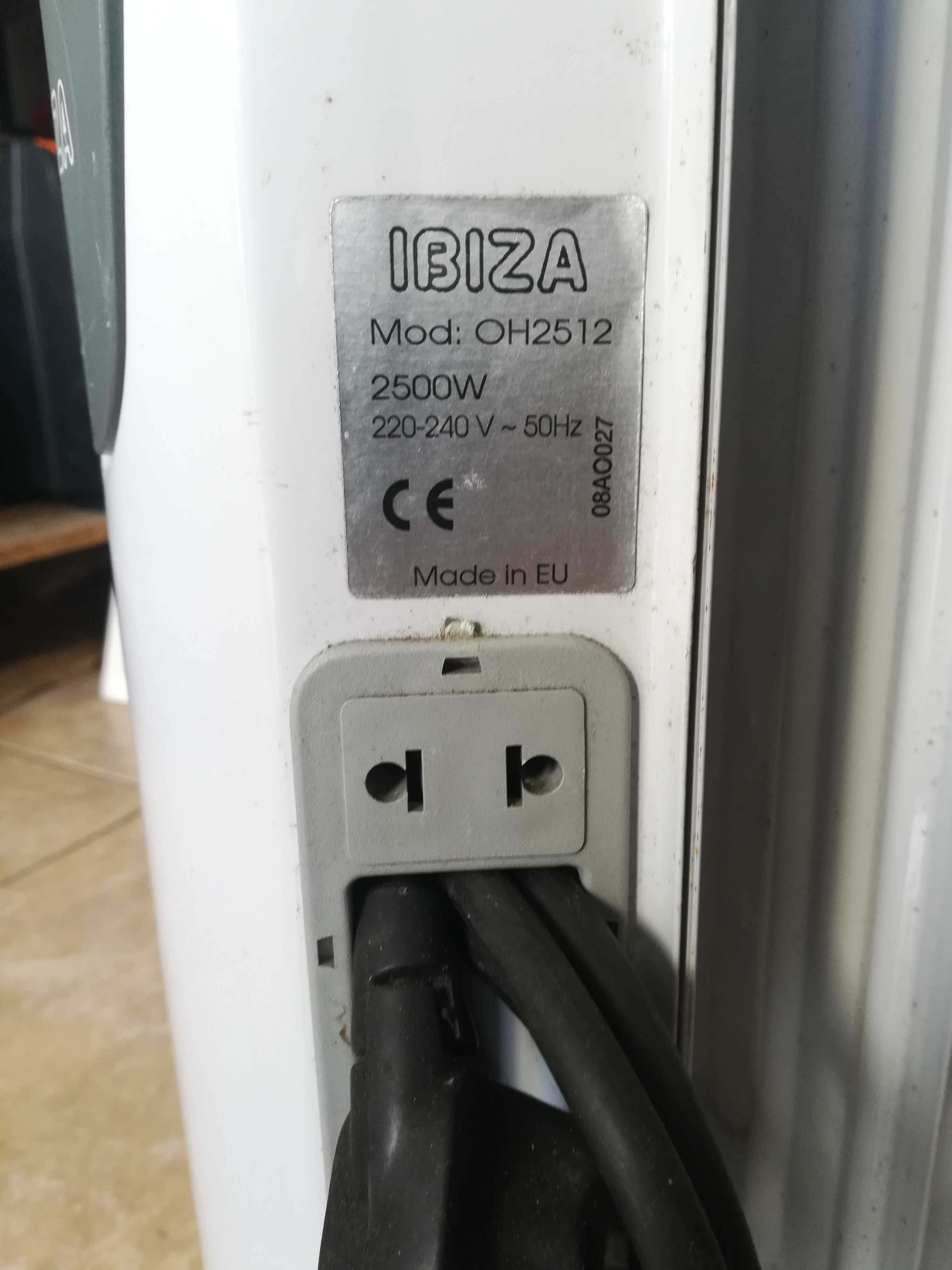 Radiador a Óleo Ibiza, 11 elementos, 2500 W.