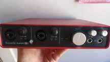 Interface De Áudio Focusrite Scarlett 6i6 2nd, 3 anos de uso.
