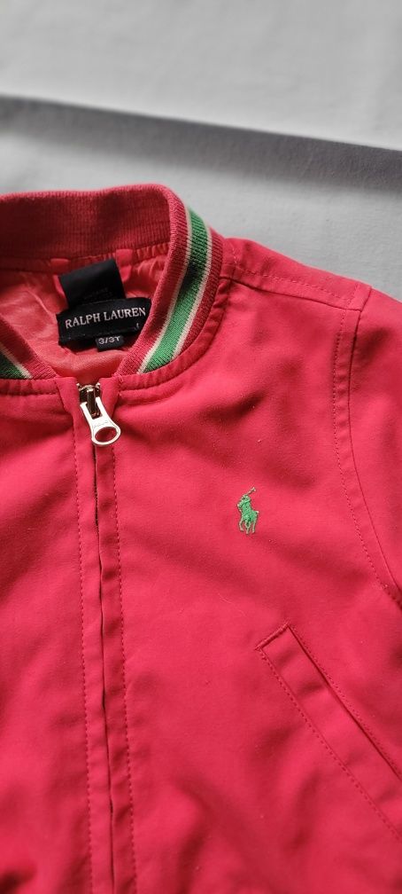 Kurtka różowa RALPH LAUREN rozmiar 98